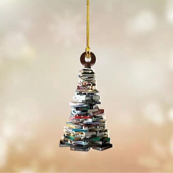 NWT Books Christmas Ornament - Picture 2 of 3